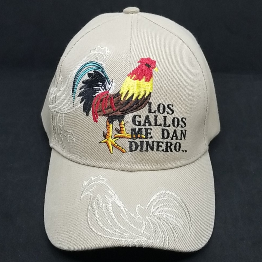 🧢 "LOS GALLOS ME DAN DINERO.." Snapback Cap